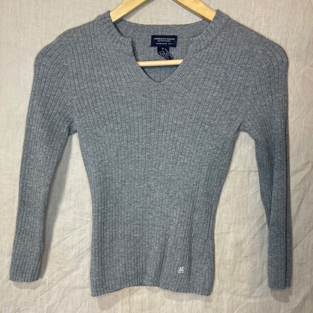 American Eagle Ribbed Top
